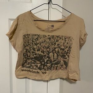 Woodstock crop top